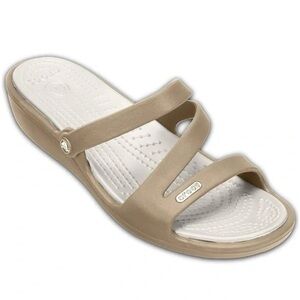 NWOT CROCS Women's Patricia Mini Wedge Sandals